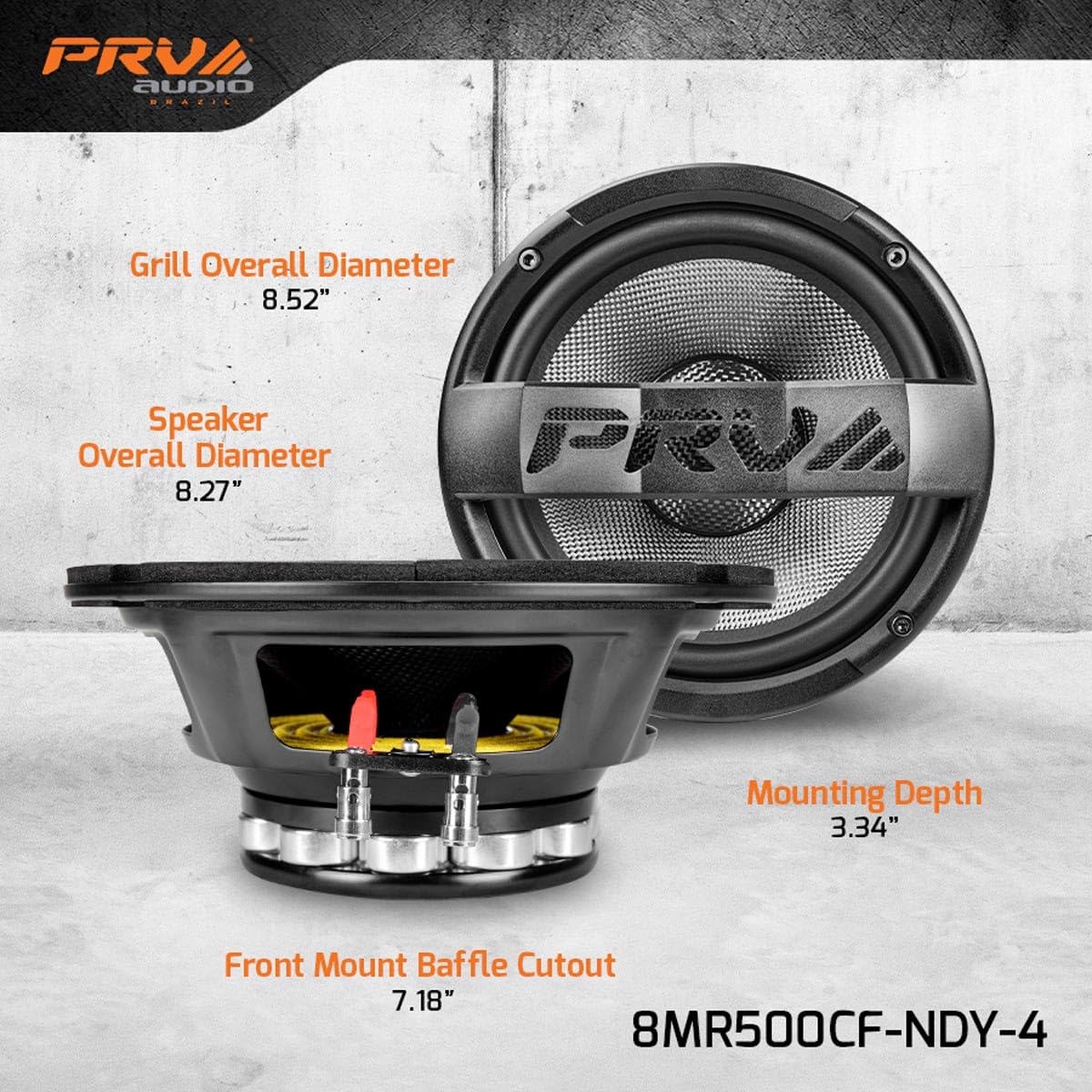 Amazon.com: PRV AUDIO Carbon Fiber 8